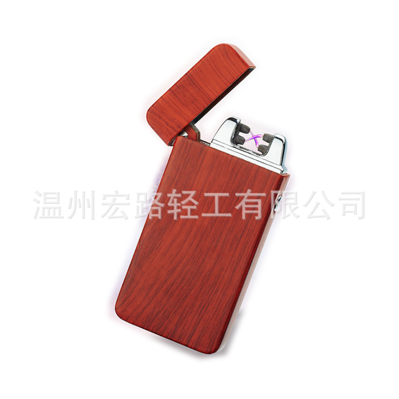 廠家定制雙電弧打火機usb充電多功能金屬創意點煙器火機可批發